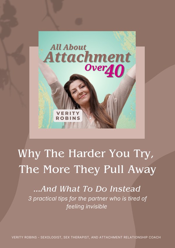 Why The Harder You Try, The More They Pull Away by Verity Robins