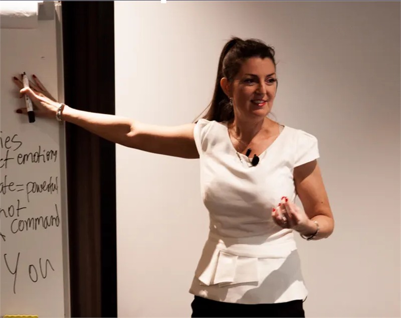 Verity Robins teaching